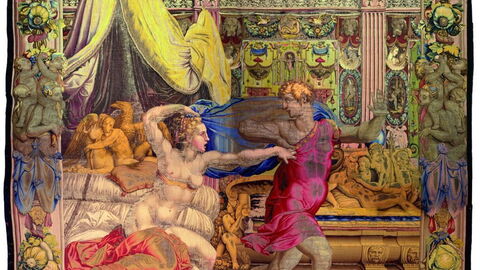 Joseph runs from Potiphar's Wife