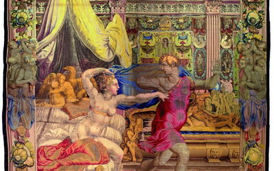 Joseph runs from Potiphar's Wife