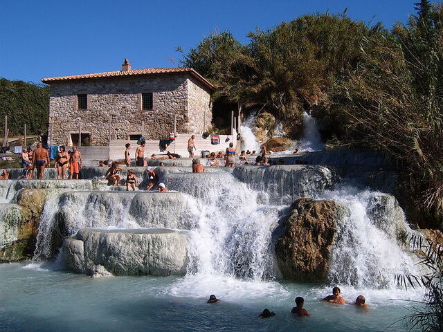 Thermal springs of Saturnia!