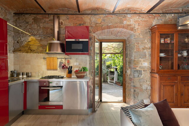 Villa Fracassini, kitchen