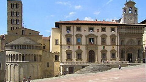 Piazza Grande in Arezzo