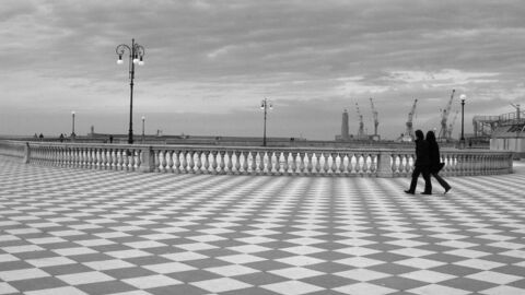 Terrazza Mascagni, black and white