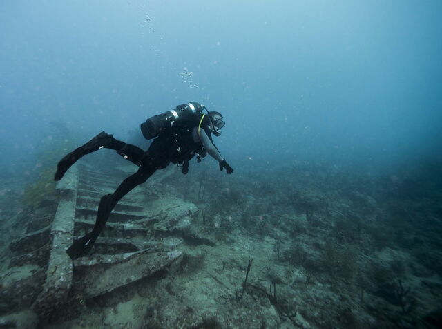 Scuba diving