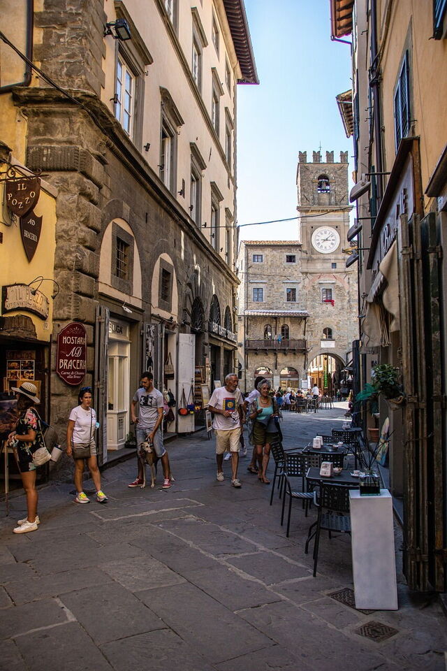 Streets in Cortona