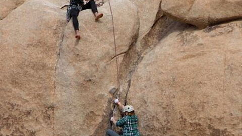 Rock climbing in Tuscany