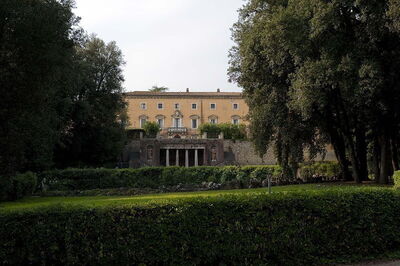 View of Villa Chigi Saracini