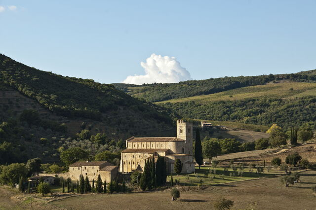 view of little tuscan church