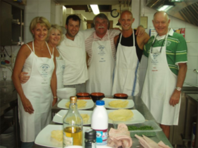 Photo of a cooking class