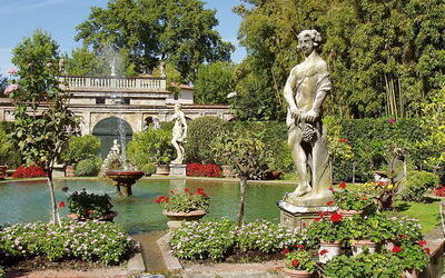 Palazzo Pfanner, garden
