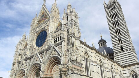 Exterior of the Duomo, Siena