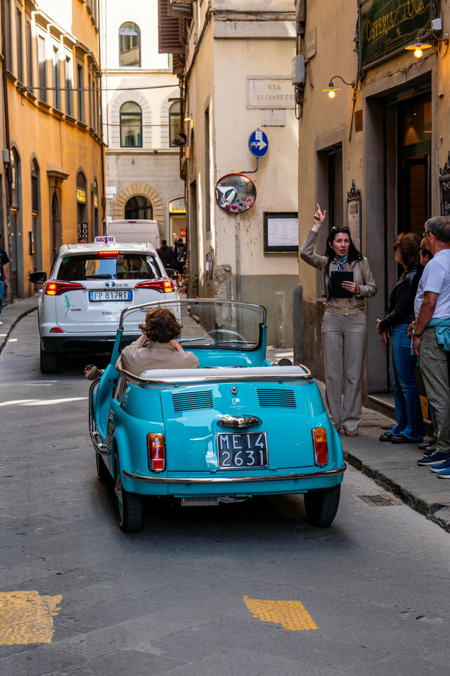Cars in Tuscany
