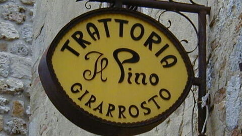 Italian Trattoria Sign