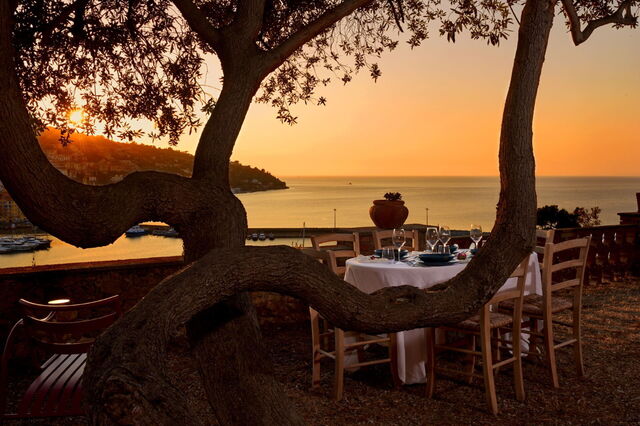 Sunset at Villa Fior di Roccia