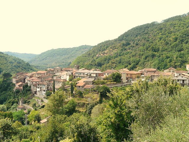 town of casola in lunigiana