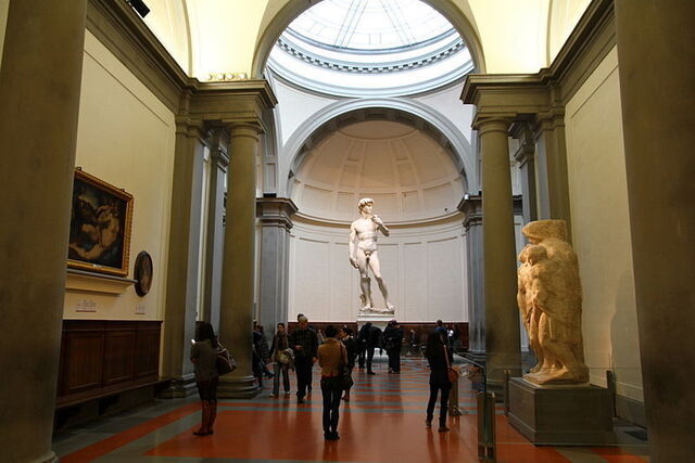 Giant statue of Michelangelo's 'David'