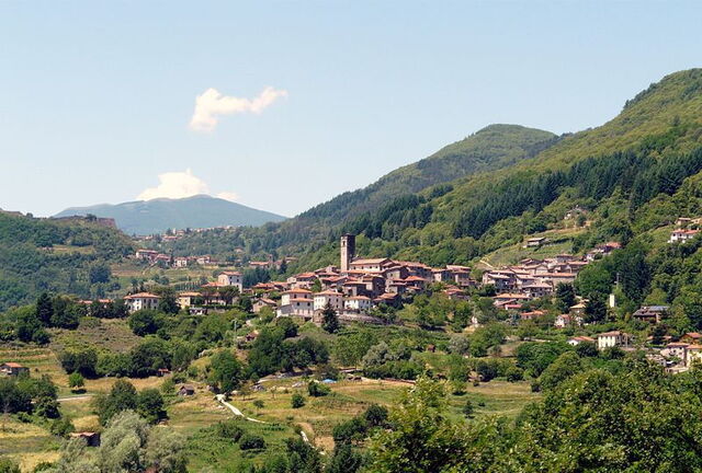 Town of San Romano in Garfagnana
