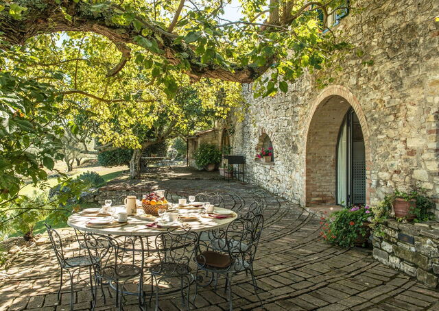 The terrace at Camporempoli