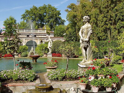 Pfanner gardens in Lucca