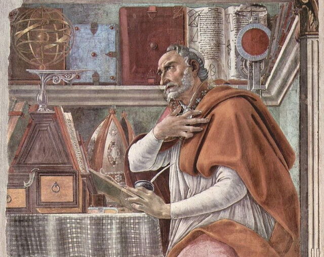 St Augustine, Botticelli
