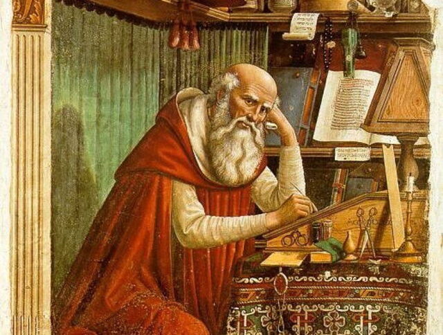 St Jerome, Ghirlandaio