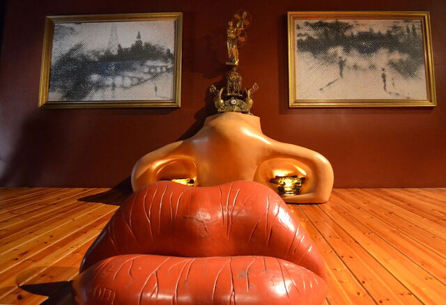 A view of the Dali Museum