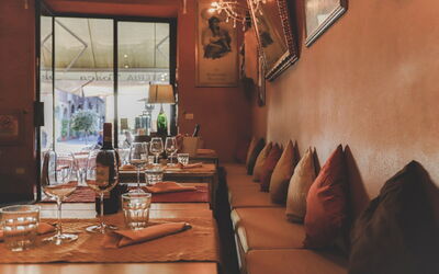 Osteria Tosca, interior