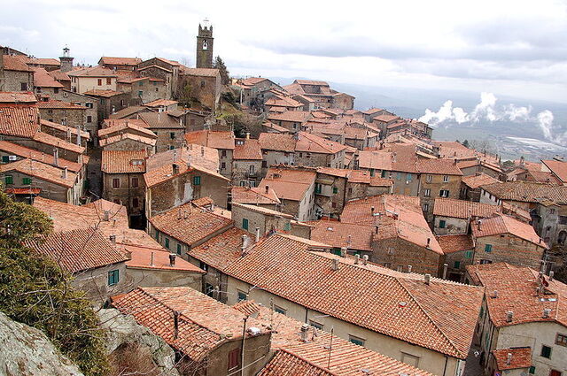 piancastagnaio town