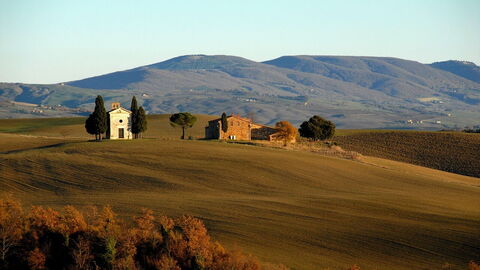 Tuscany in fall
