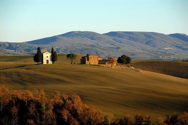Tuscany in fall