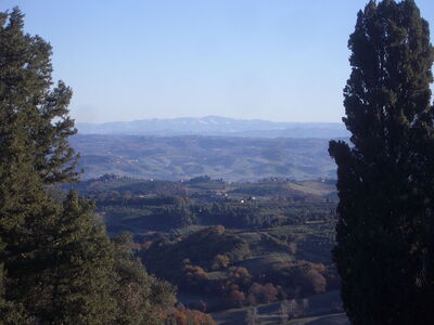 Landscape outside Montaione