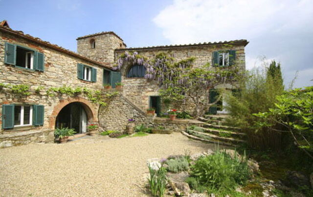 A grand country villa