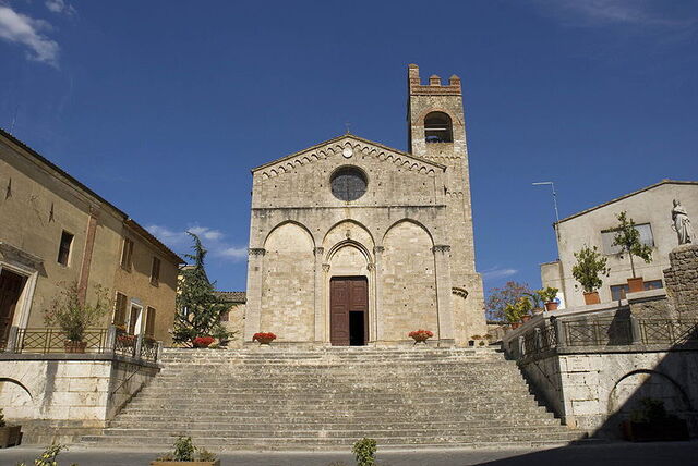 Asciano church