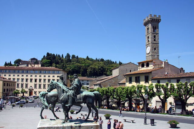 Centre of Fiesole town