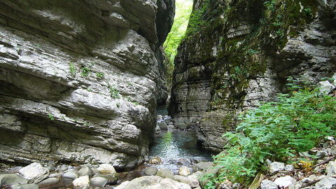 orrido di botri gorge