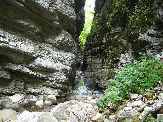 orrido di botri gorge