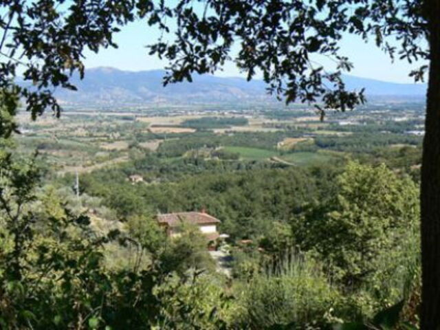 Valley surrounding Civitella