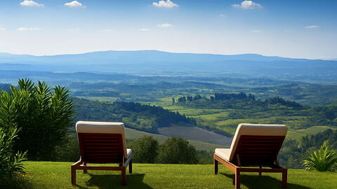 Novellina, pool view