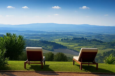 Novellina, pool view