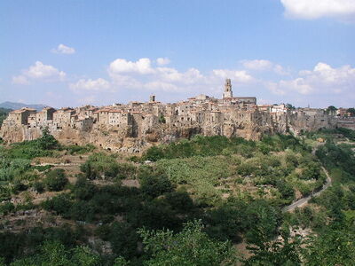 View of Pitigliano