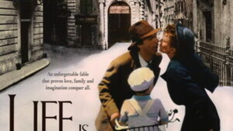 film poster of 'Life is Beautiful'