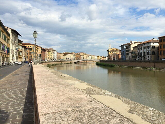 The Arno in Pisa