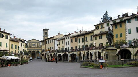 Market Square, Greve in Chianti