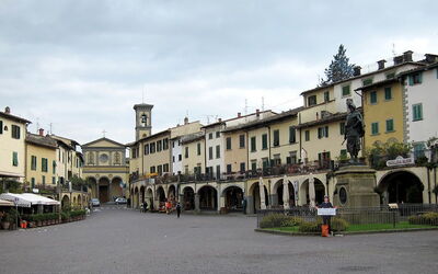 Market Square, Greve in Chianti