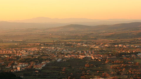 View over Gavorrano