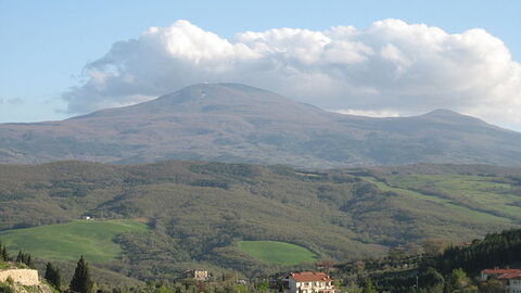 Mount Amiata view
