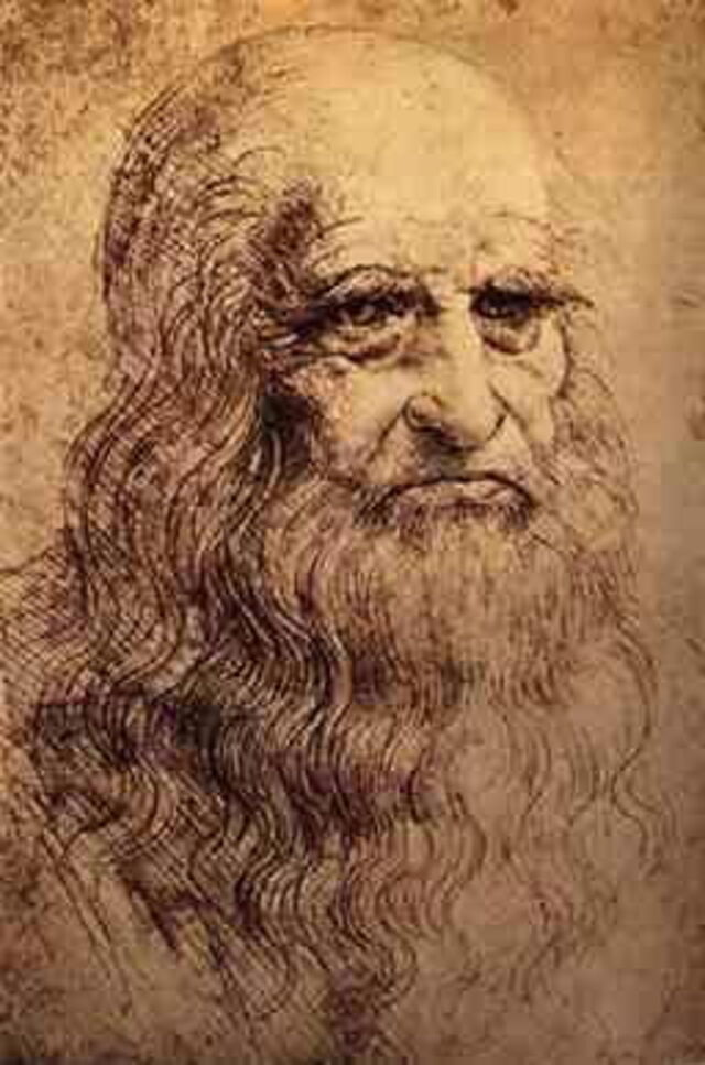 Self portrait Leonardo da Vinci