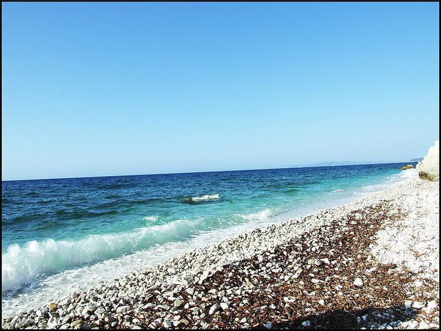 Elba island beach