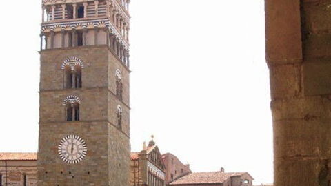 Pistoia duomo and bell tower
