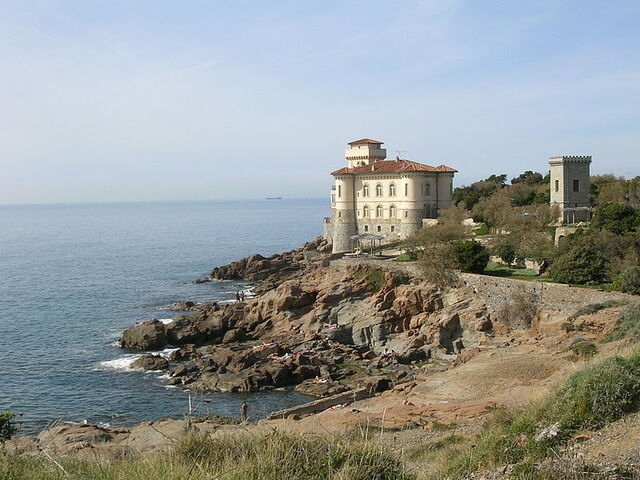 Livorno coastal castle