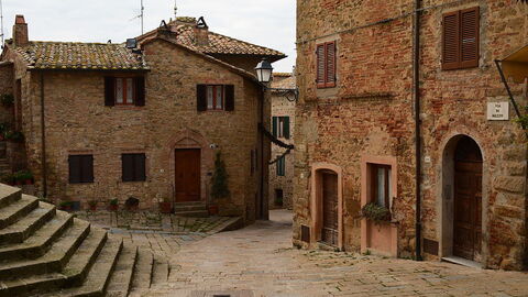town of monticchiello di pienza